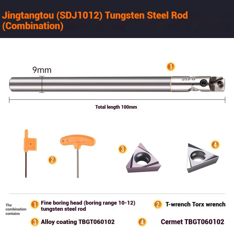 1070-SDJ Fine Boring Tools Fine Boring Heads Adjustable BT40 Fine Boring Tools Set Machining Center Small Bore Fine Boring Tools Shandong Denso Pricision Tools Co.,Ltd.